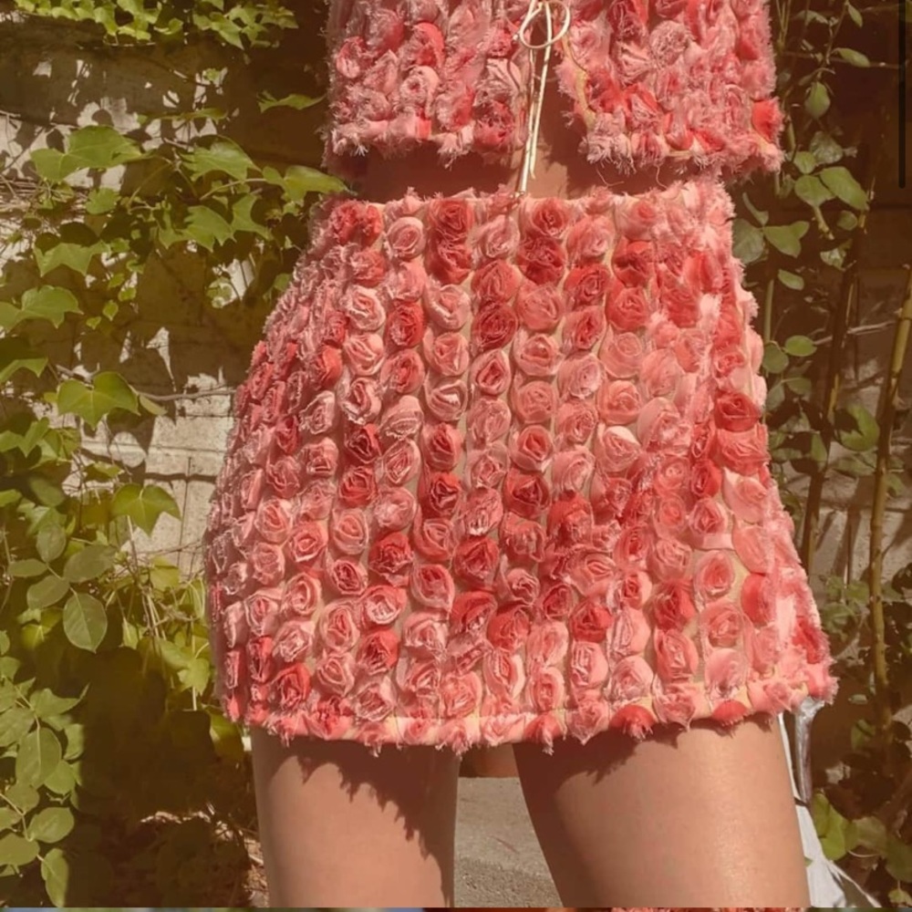 BORN SUPPLY ROSE SKIRT NEW WITH TAGS XS